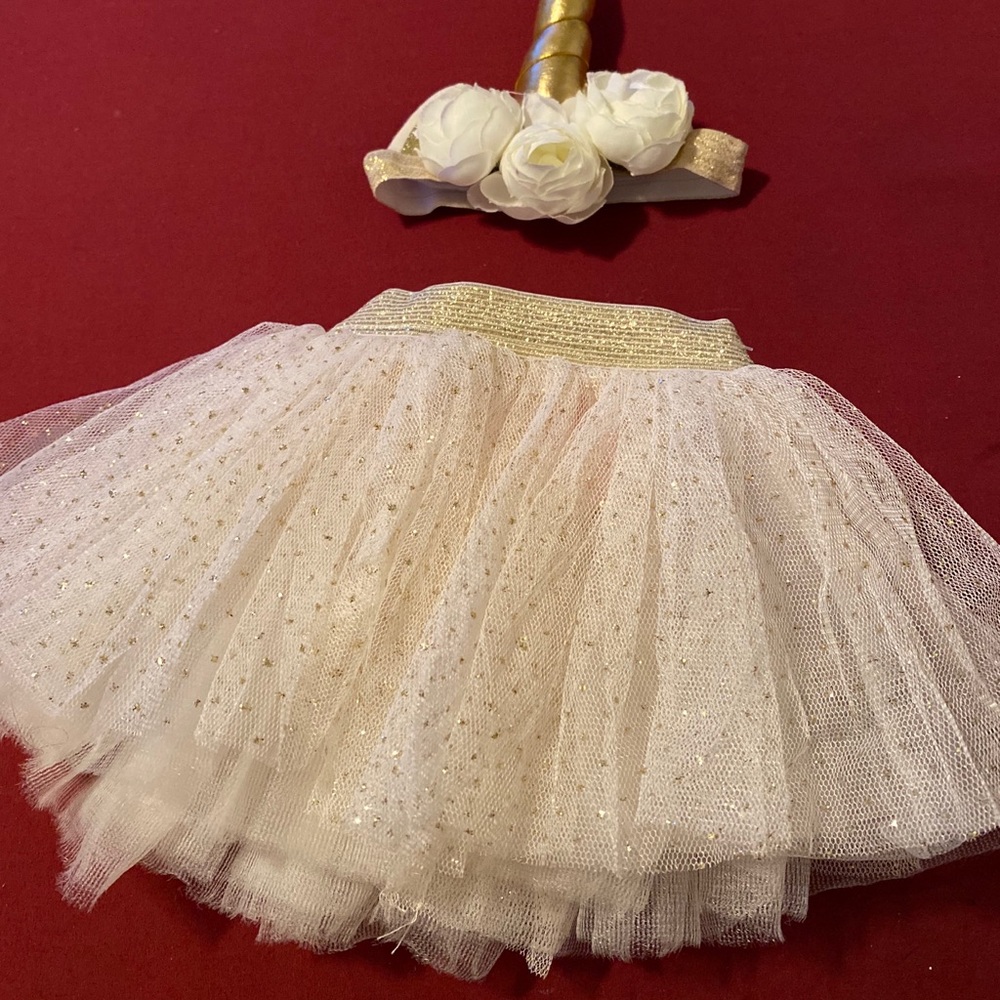 Unicorn headband and tutu